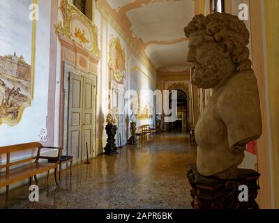 Villa Pisani, Stra, Ville Venete, Brenta, Veneto, Italia Foto Stock