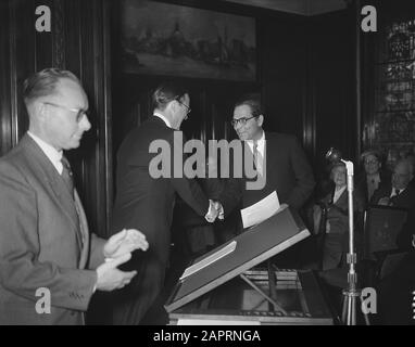 Premio Garofani D'Argento Di Prins Bernhard Data: 28 Giugno 1954 Parole Chiave: Anefo Anefo R Silver Carnation Foto Stock