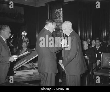 Premio Garofani D'Argento Di Prins Bernhard Data: 28 Giugno 1954 Parole Chiave: Anefo Anefo R Silver Carnation Foto Stock