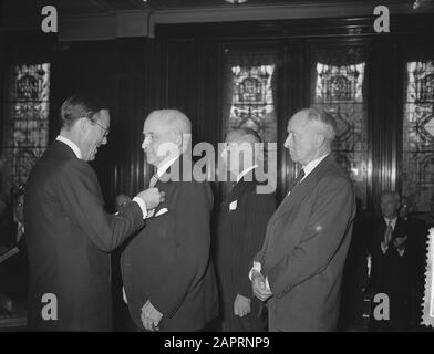 Premio Garofani D'Argento Di Prins Bernhard Data: 28 Giugno 1954 Parole Chiave: Anefo Anefo R Silver Carnation Foto Stock