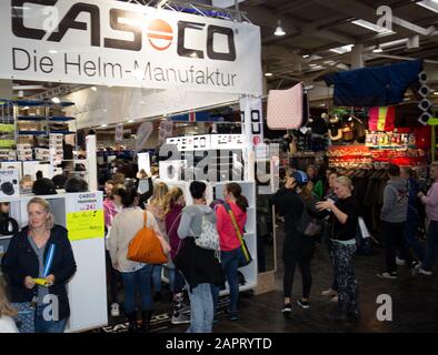 impressioni della fiera del cavallo 2019 ad hannover, bassa sassonia, germania Foto Stock