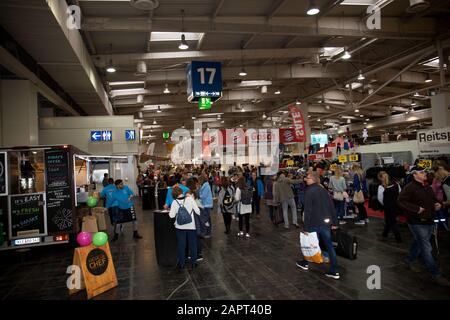 impressioni della fiera del cavallo 2019 ad hannover, bassa sassonia, germania Foto Stock