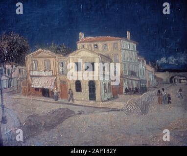 Riproduzione Fotografia Foto di un autoritratto di Vincent van Gogh Data: Parole Chiave non date: Dipinti Nome personale: Gogh, Vincent van Foto Stock