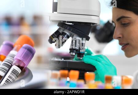 Prova medica Foto Stock