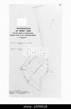 Swap plots, mappa panoramica, Merre Made Data: Undate: Undate Location: Merre Parole Chiave: Panoramica mappe, appezzamenti di terreno Foto Stock