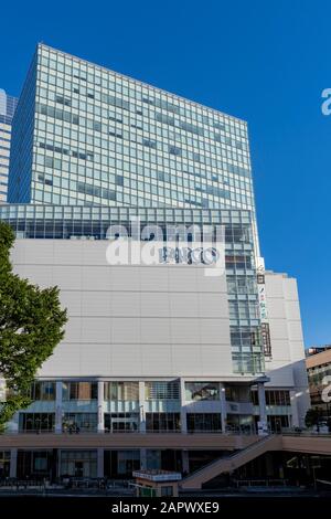 Sendai, 23 ottobre: Città del centro mattina sul 23 ottobre 2019 a Sendai, Giappone Foto Stock