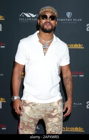 24 gennaio 2020, Los Angeles, CA, USA: Los ANGELES - 24 GENNAIO: Romeo Miller al 2020 Movieguide Awards al Avalon Hollywood il 24 gennaio 2020 a Los Angeles, CA (Credit Image: © Kay Blake/ZUMA Wire) Foto Stock