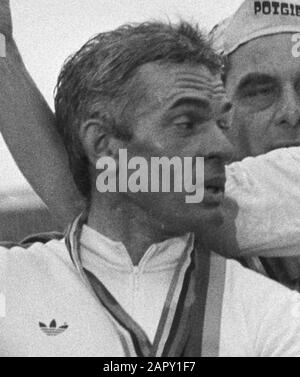 Wilfried Peffgen. Campionato mondiale di ciclismo del 1979 allo Stadio Olimpico di Amsterdam, soggiorno per professionisti; Foto Stock