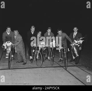 Premio dei campioni (ciclismo) Data: 3 settembre 1962 Parole Chiave: Ciclismo, honages Foto Stock