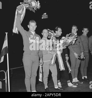 Premio dei campioni (ciclismo) Data: 3 settembre 1962 Parole Chiave: Ciclismo, honages Foto Stock
