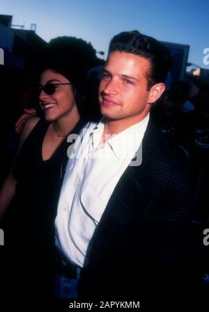 Westwood, California, Stati Uniti 9th Giugno 1995 attore Justin Walker frequenta Warner Bros. Pictures 'Batman Forever' Premiere il 9 Giugno 1995 al Mann Village Theatre di Westwood, California, Stati Uniti. Foto Di Barry King/Alamy Stock Foto Foto Stock