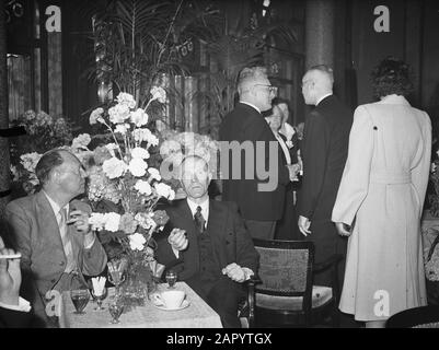Azienda di ricevimento Boekel. Cena Data: 23 maggio 1948 Parole Chiave: Cena, ricevimenti Foto Stock