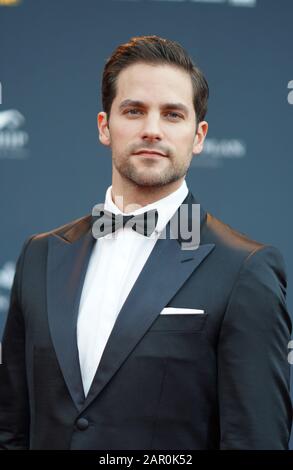 Hollywood, Stati Uniti. 24th Gen 2020. Grant Daugherty al 28th Annual Movieguide Awards Di Avalon a Hollywood, California, il 24 gennaio 2020. Credito: Tony Forte/Media Punch/Alamy Live News Foto Stock