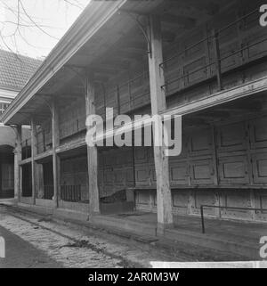 L'ex orfanotrofio civile di Amsterdam è in fase di restauro la piazza interna Data: 5 marzo 1964 Località: Amsterdam, Noord-Holland Parole Chiave: Orfanotrofi Nome dell'istituzione: Burgerweeshuis Foto Stock