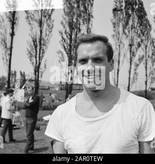 International atletics competitions, Eef Kamerbeek (Head) Data: 31 maggio 1964 Parole Chiave: Atletics competitions Nome Della Persona: Kamerbeek, Eef Foto Stock