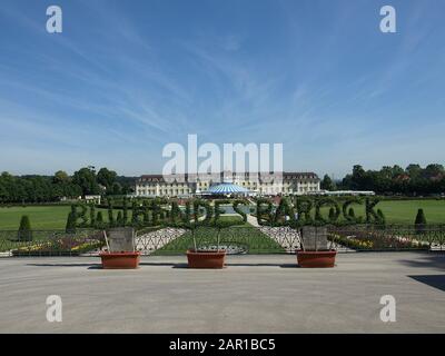 Castello barocco di Ludwigsburg a Stoccarda in Germania Foto Stock