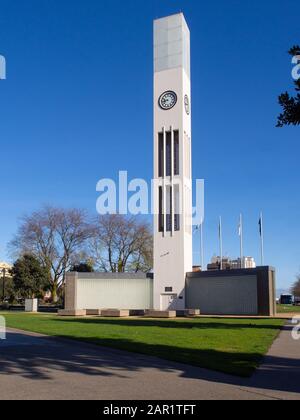 Torre Dell'Orologio In Piazza Palmerston Nord Foto Stock