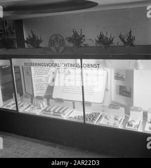 Modello del wieringermeerpolder Data: 8 Dicembre 1945 Parole Chiave: Modelli Nome utente: Wieringermeerpolder Foto Stock