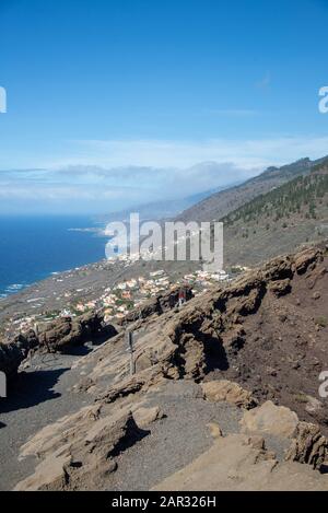 Villaggio Tenequia a la Palma, isola delle Canarie, Spagna Foto Stock