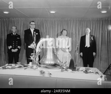 Test ufficiale Statendam e battesimo della Principessa Beatrix Test ufficiale Statendam e battesimo della Principessa Beatrix Data: 23 gennaio 1957 Nome personale: Beatrix, principessa Foto Stock