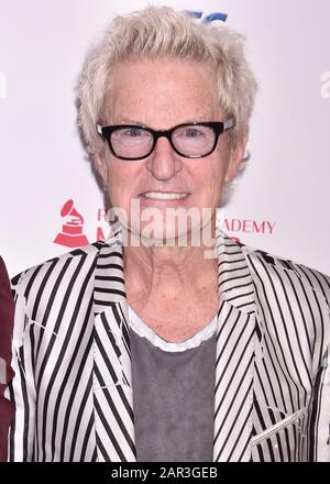 Los ANGELES, CA - 24 GENNAIO: Kevin Cronin di REO Speedwagon assiste la Persona di MusiCares 2020 Dell'anno Che Onora Aerosmith alla West Hall Al Los Angeles Convention Center il 24 gennaio 2020 a Los Angeles, California. Foto Stock