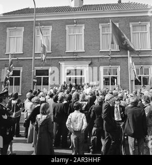 Scozzese schoolboy Yorick vince il primo premio in esponstelwedstr assegnato in s Gravensande Data: 24 settembre 1977 Località: 'S-Gravenzande, Zuid-Holland Parole Chiave: Drafting Foto Stock