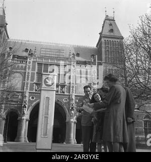 Studenti francesi Data: 20 aprile 1946 Parole Chiave: Studenti Foto Stock