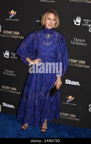Beverly Hills, California, Stati Uniti 25th Gennaio 2020 attrice Naomi Watts frequenta G'Day USA 2020 il 25 Gennaio 2020 al Beverly Wilshire Hotel di Beverly Hills, California, Stati Uniti. Foto Di Barry King/Alamy Live News Foto Stock