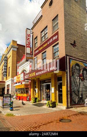 Greater U Street Neighborhood Visitor Center, 1211 U Street NW, Washington DC Foto Stock