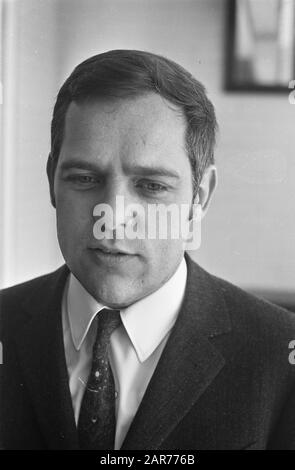 Incarico Haagse Post MR Franzen (Head) van Franzen Hey en Veltman Data: 5 maggio 1969 Parole Chiave: KOPPEN Foto Stock