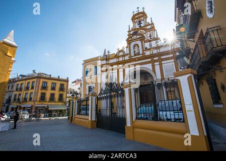 Basilica di la Macarena Foto Stock