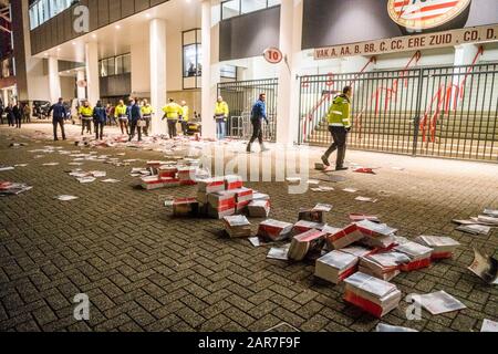 Eindhoven, Paesi Bassi. 26th Gen 2020. Dutchnews, Interruzioni dopo PSV - FC Twente Match Credit: Pro Shots/Alamy Live News Foto Stock