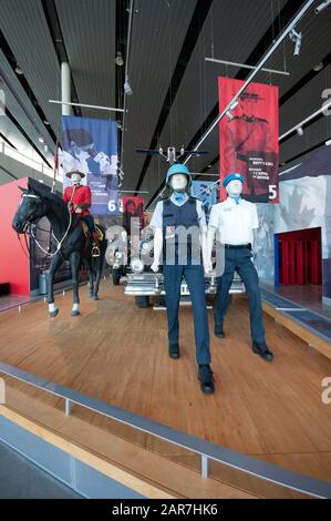 Royal Canadian Mounted Police (Rcmp) Heritage Centre, Regina, Saskatchewan, Canada Foto Stock