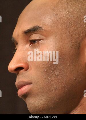 18 luglio 2003: Kobe Bryant, 41 anni, muore in elicottero crash a Calabasas, California oggi Domenica 26 gennaio 2020. Credit: Armando Arorizo/Prensa Internacional/Zuma Wire/Alamy Live News Foto Stock