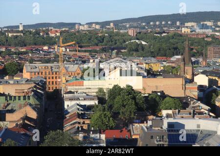 Scene di Oslo Foto Stock