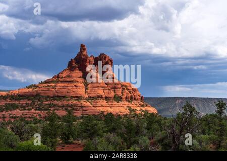 Bell Rock a Sedona, Arizona, Stati Uniti Foto Stock