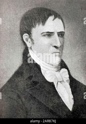 Robert EMMET (1778-1803) leader e oratore nazionalista repubblicano irlandese Foto Stock