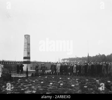 Apertura Cimitero Russo Amersfoort Data: 18 Novembre 1948 Località: Amersfoort Parole Chiave: Kerkhoven, Aperture Foto Stock