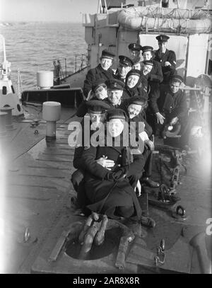 Tour con il Johan Maurits Data: 17 novembre 1947 Parole Chiave: Tours Foto Stock