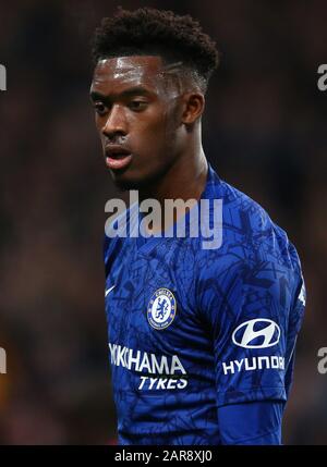 Callum Hudson-Odoi of Chelsea - Chelsea contro Arsenal, Premier League, Stamford Bridge, Londra, Regno Unito - 21st gennaio 2020 solo utilizzo editoriale - si applicano le restrizioni di DataCo Foto Stock