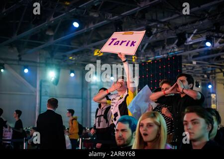 Immagine editoriale di un Counter Strike: offensiva mondiale torneo esports evento. Foto Stock