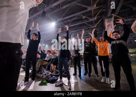 Immagine editoriale di un Counter Strike: offensiva mondiale torneo esports evento. Foto Stock