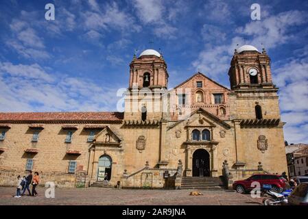 Egli Convento de los Franciscanos e Basílica Menor a Monguí, Boyaca, Colombia Foto Stock