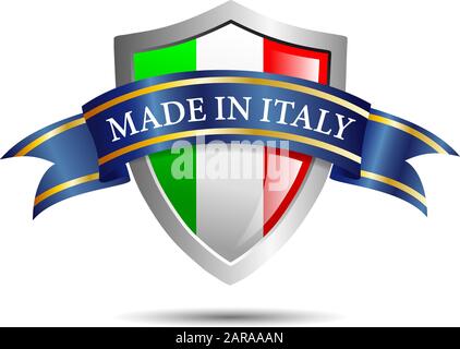 Schermo vettoriale Made in Italy Illustrazione Vettoriale