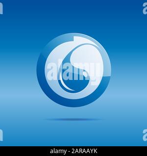 Sapone e lavatrice con segni vettoriali Illustrazione Vettoriale