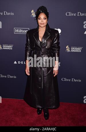 Beverly HILLS, CA - 25 GENNAIO: Janet Jackson partecipa al Pre-GRAMMY Gala e GRAMMY Salute alle icone di industria Che Onorano Sean 'Diddy' Combs il 25 gennaio 2020 a Beverly Hills, California. © Joe Sutter, PacificCoastNews. Ufficio di Los Angeles (PCN): +1 310.822.0419 Ufficio del Regno Unito (Photoshot): +44 (0) 20 7421 6000 sales@pacificcoastnews.com LA TASSA DEVE ESSERE CONCORDATA PRIMA DELL'USO Foto Stock