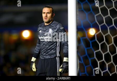 Il Portiere Della Città Di Birmingham Lee Camp Foto Stock