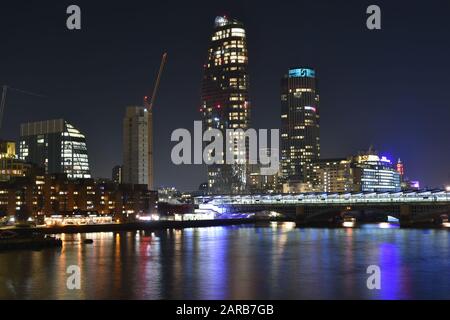 Lo skyline di Londra in continua evoluzione Foto Stock