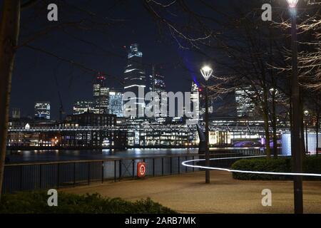 Lo skyline di Londra in continua evoluzione Foto Stock