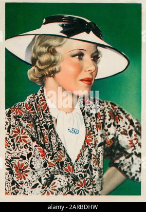 Glenda Farrell (1904-1971) - attrice cinematografica americana. Foto Stock